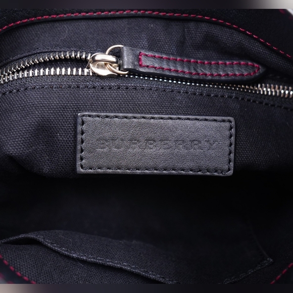 AT04โค๏ธ Burberry Ashby Bucket Bag Multiple colors Cloth - Picture 15 of 15
